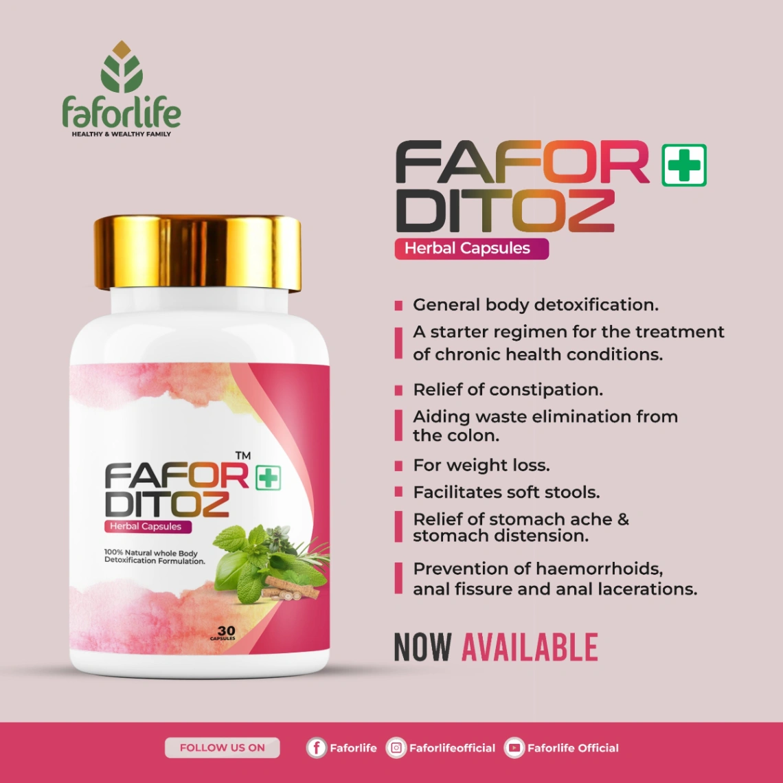 Fafor Ditoz | FaforLife Herbal
